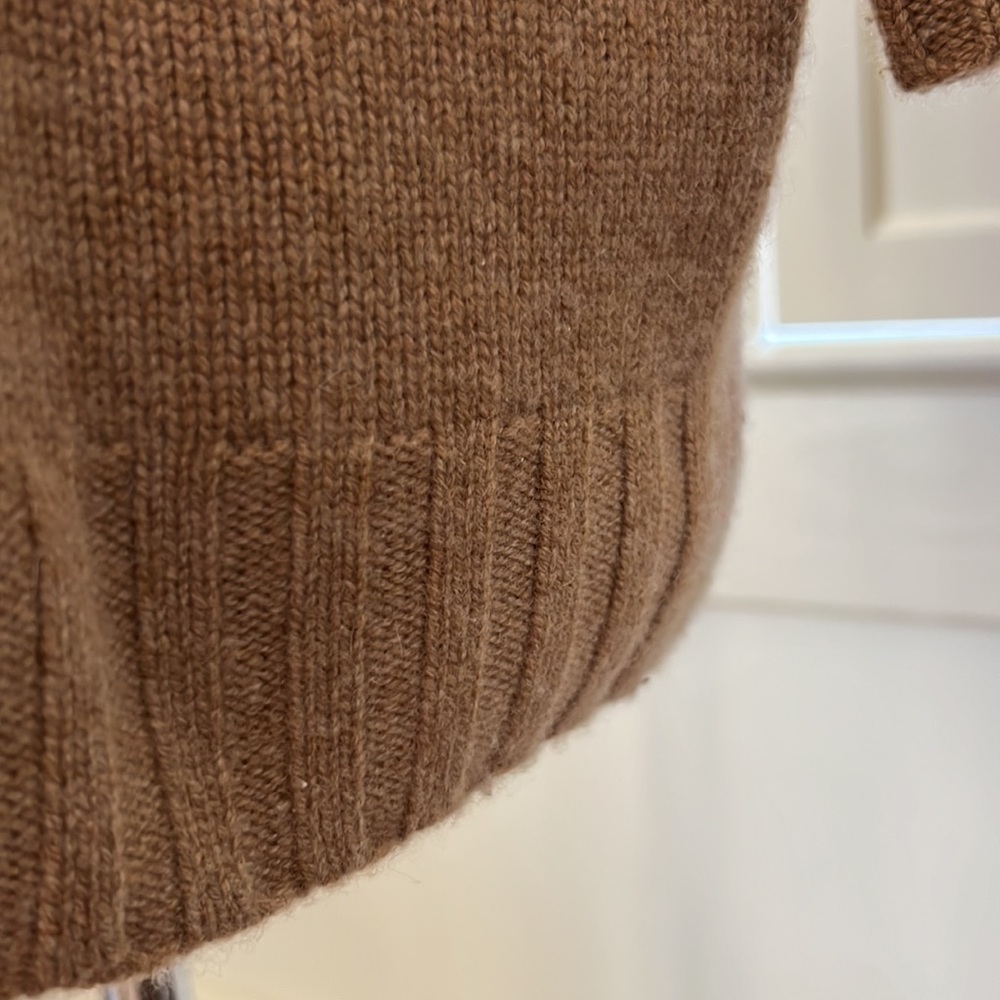 J. Crew Italian Cashmere Dolman 3/4 Sleeve Sweater Size XXS - Picture 4 of 15